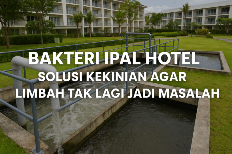 Bakteri IPAL Hotel: Solusi Kekinian Agar Limbah Tak Lagi Jadi Masalah